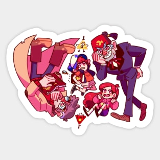 Welcome to Gravity Falls Sticker